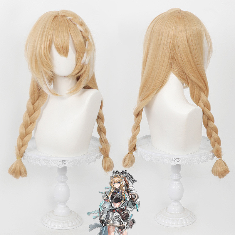 Arknights Snow Hunter Cosplay Wig Hollywood Outfit Heat Resistant Synthetic Hair