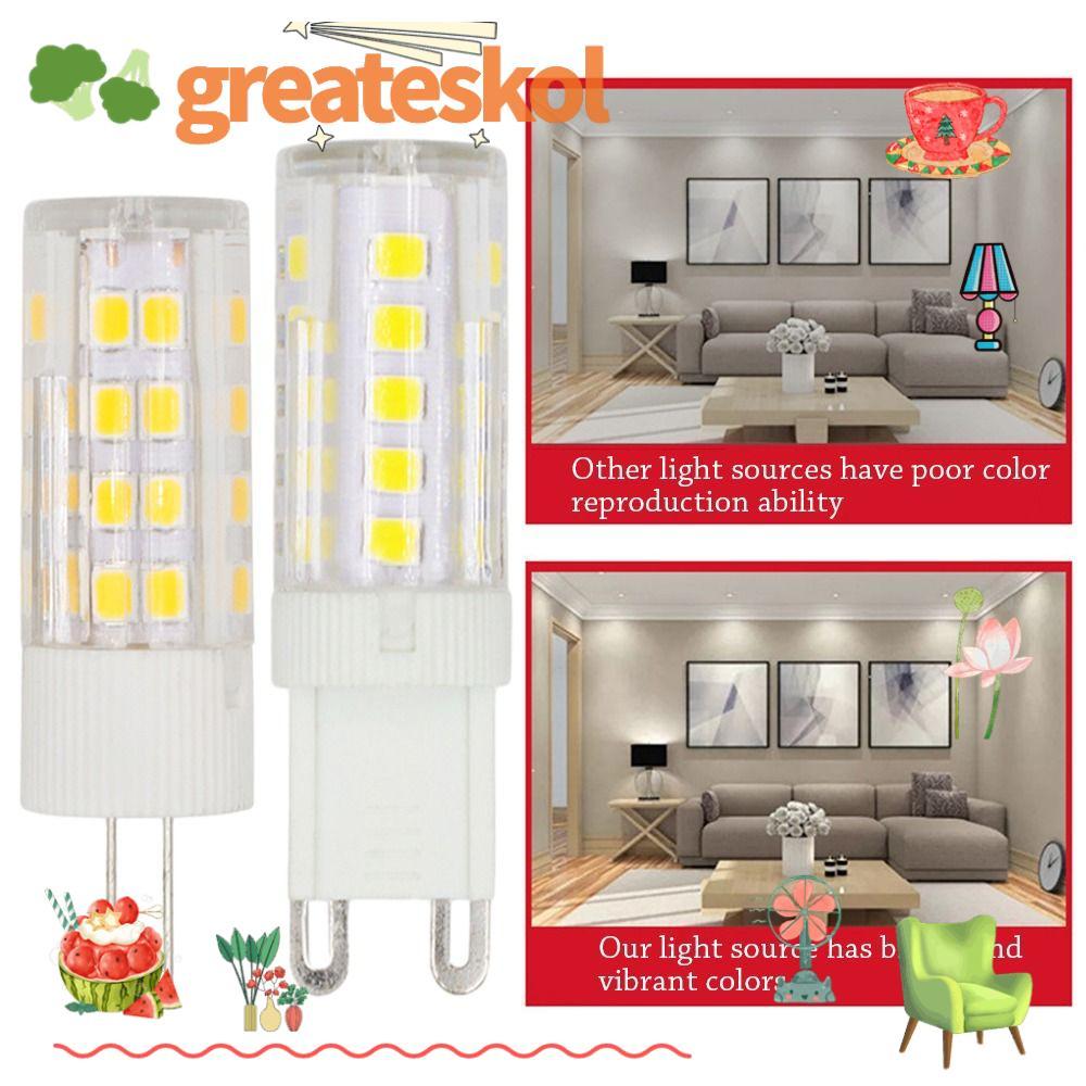 GREATESKOL หลอดไฟข้าวโพด LED G4 G9 E14 หลอดไฟ LED ข้าวโพด