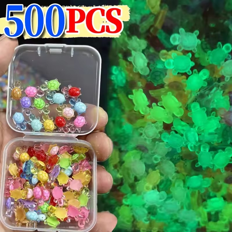 เครื่องประดับเต่าเรืองแสง มินิเรซิ่น ปลอดสารพิษและทนทาน เพอร์ฟェคต์สำหรับอุปกรณ์ประกอบฉาก