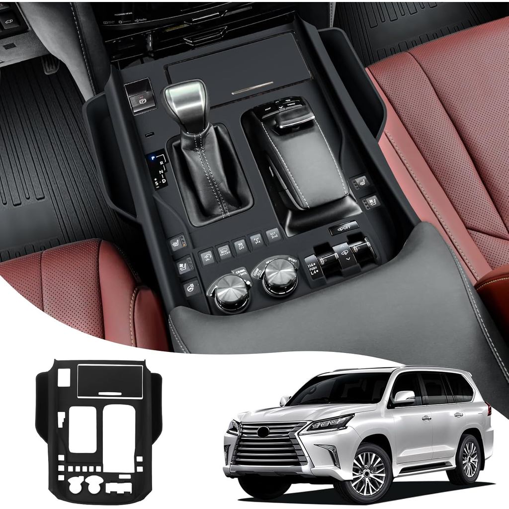 ที่นั่ง Gap ถาดมัลติฟังก์ชั่นสําหรับ Lexue LX570 LX450d 2016-2022 อุปกรณ์ตกแต่งภายใน Central Control