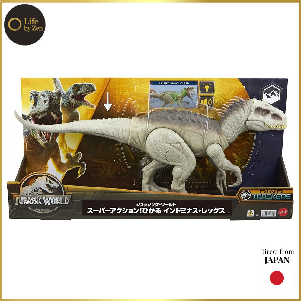 Mattel HNT63 Jurassic World Super Action! Hikaru Indominus Rex [Total Length: Approx. 23.6 inches (6