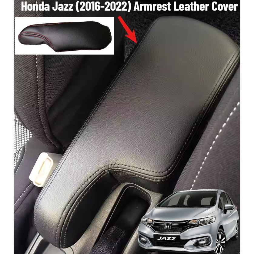 Honda Jazz (2016-2022) ฝาครอบหนังที่วางแขน Honda Jazz Armrest Cover Accessories
