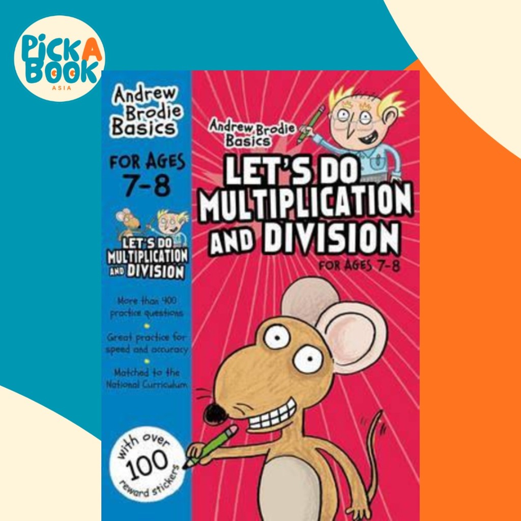 มาทํา Multiplication และ Division 7-8 โดย Andrew Brodie (ฉบับสหราชอาณาจักรปกอ่อน)