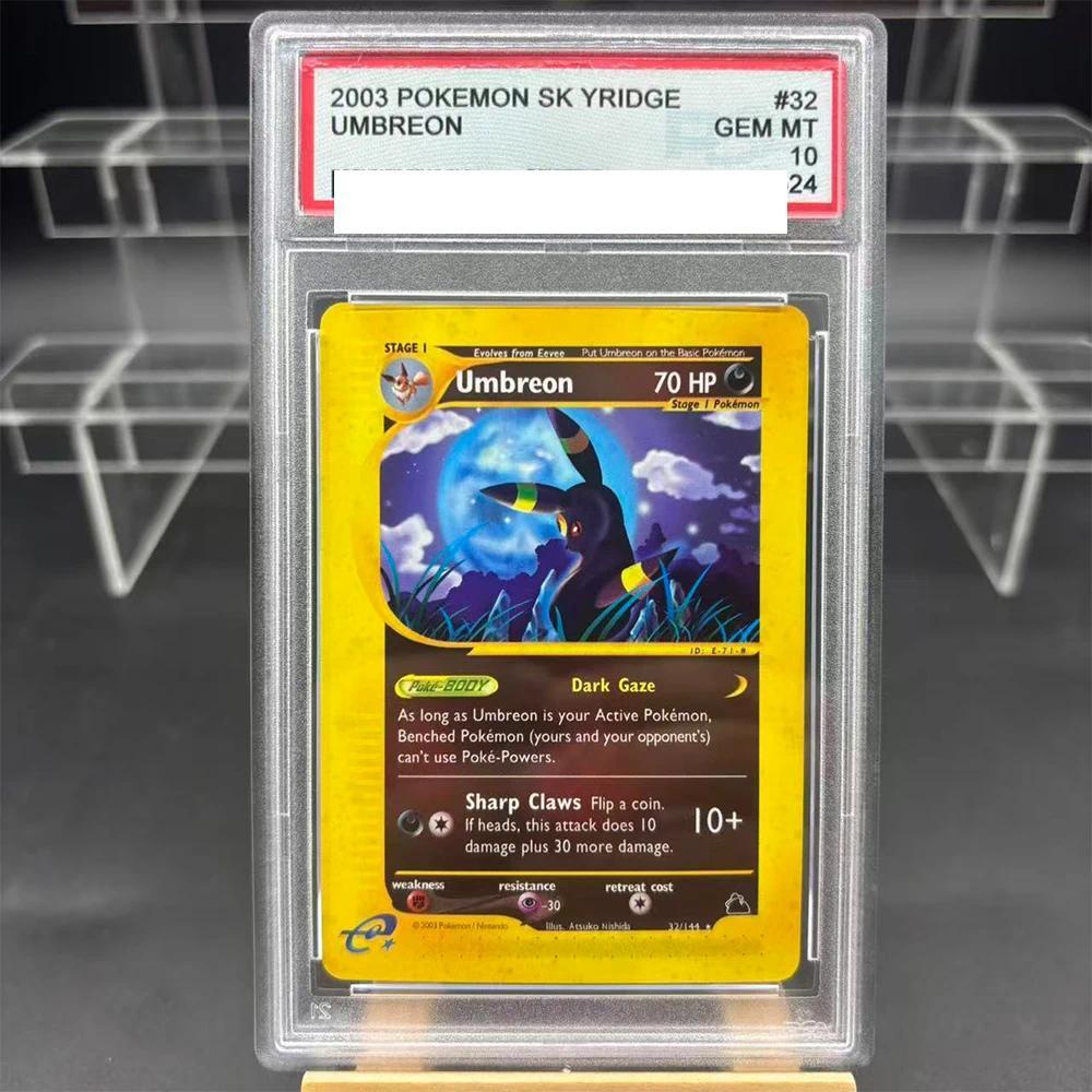 Pokemon PSA10 DIY PTCG คอลเลกชันการ์ด Rating SK YRIDGE UMBREON 32/144 สําเนา 10 จุด Rating การ์ดอะนิ