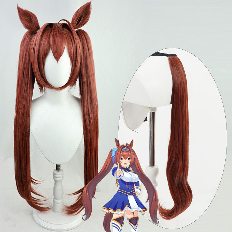 Pretty Derby Daiwa Scarlet Cosplay Wig Hollywood Outfit Heat Resistant Synthetic Hair