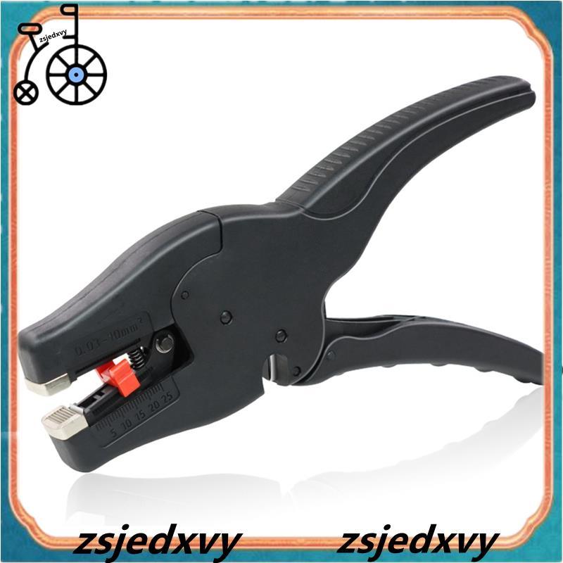 คีมปอกสายไฟอัตโนมัติและเครื่องตัด 2 in 1 YE-D10 คีมสําหรับงานหนักมินิเครื่องมือซ่อมไฟฟ้า 0.03-10mm2/