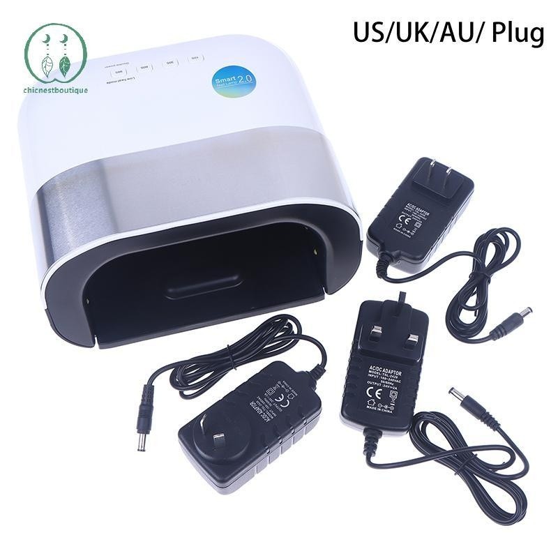 [Chicnest] Smart Nail Dryer 2.0 48W UV LED Nail Lamp with Intelligent Timer Memory Invisible Digital