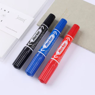 double marker penปากกาเขียนซองไปรษณีย์ ปากกากันน้ำ