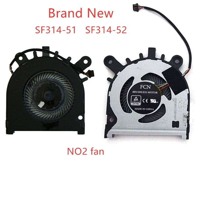 พัดลมระบายความร้อน CPU ใหม่สําหรับ Acer Swift 3 SF314-51 52W2 SF314-51-31NE SF314 52 SF314-52G 13N1-