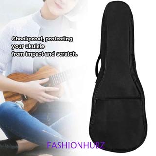 Fashionhubz กระเป๋าอูคูเลเล่ มีซิป 21/23/26 นิ้ว เบาะกันกระแ…