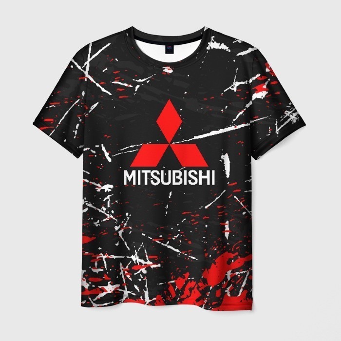 ความเร็วการส่งสินค้าของ ​​Delivery3D Three-Body Print Mitsubishi Sports Fitness T-shirt Mens Versati