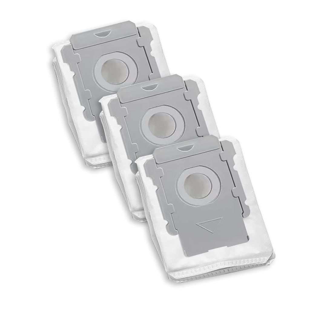 ถุงสูญญากาศ 3 แพ็ค เข้ากันได้กับ iRobot Roomba i3+, i4+, i5+, i6+, i7+, i8+, j5+, j6+, j7+, j8+, j9+