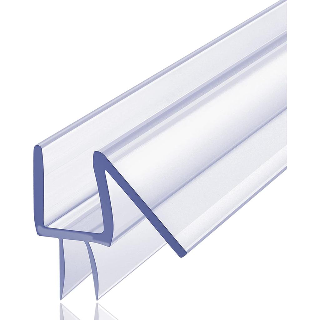 Premium Frameless Shower Door Bottom Seal Strip for Glass Doors - Shower Door Seal Sweep (1/2 x 39, 