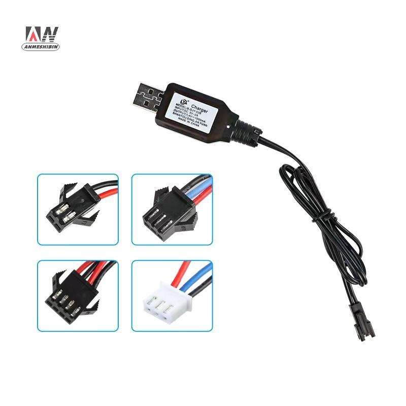 [LO] 7.4V (3.7V X2) Charger SM-2P/3P SM-4P Reverse XH-3P/4P Li-ion แบตเตอรี่ไฟฟ้า RC ของเล่นรถเรือ U