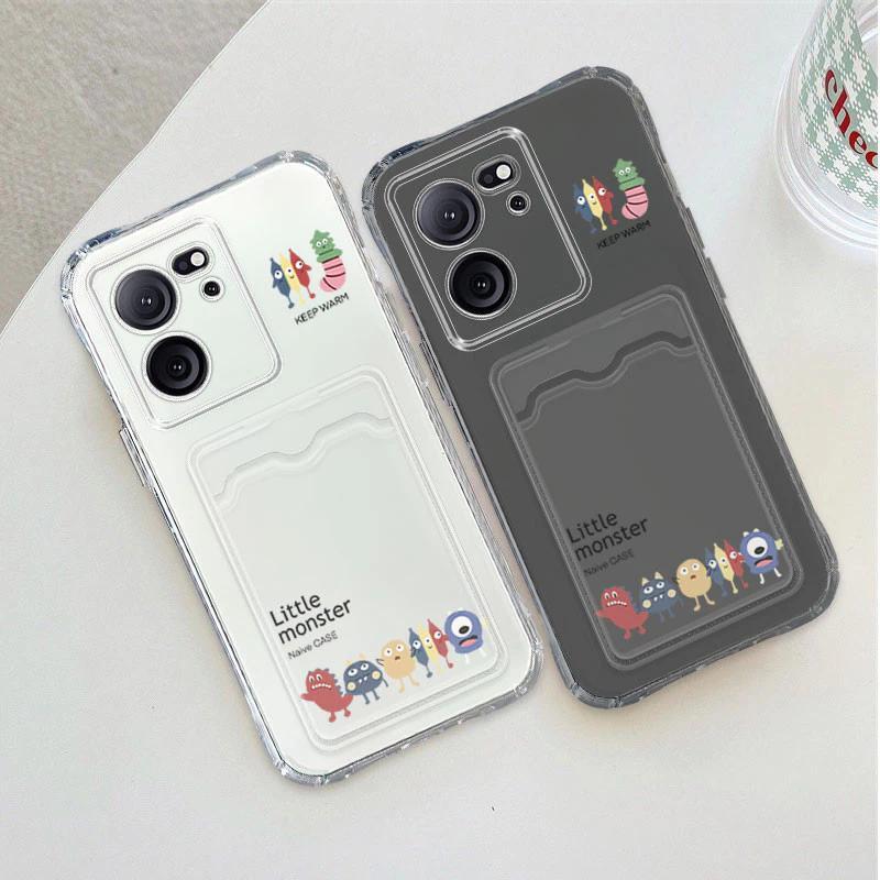 SoftCase Monster Family รูปแบบสําหรับ Redmi K50 Ultra K60 Ultra K70E 9 Power 9T 9 9 9 Prime 9AT 9i 9
