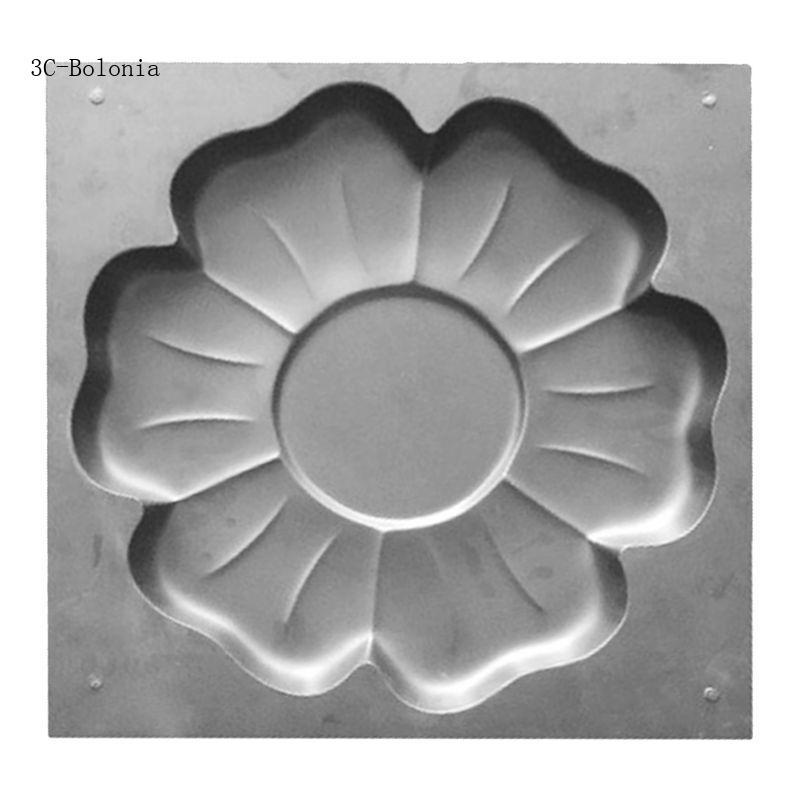 PC สําหรับ Path Maker DIY แม่พิมพ์คอนกรีต Step Stone Cement Paving ภูมิทัศน์กระเบื้องปูพื้น P