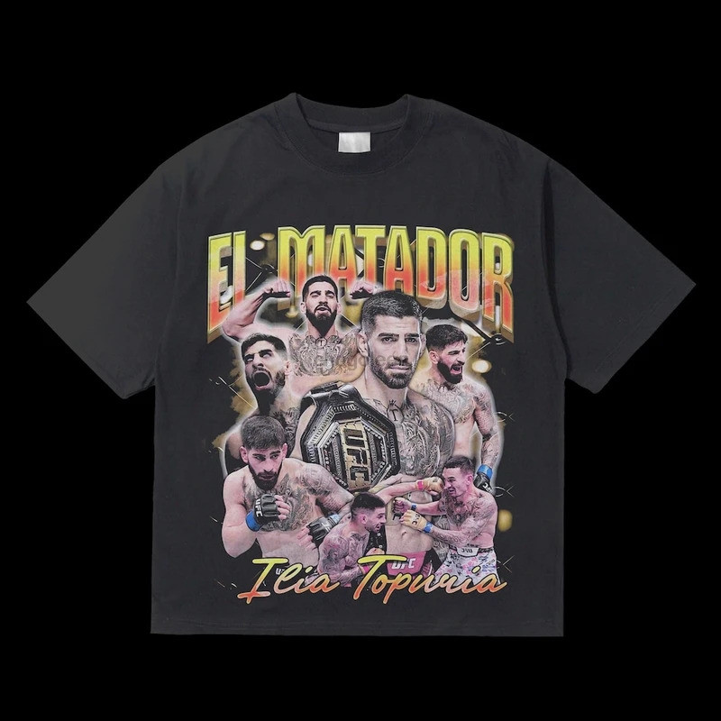 Ilia u201cEl Matadoru201d Topuria เสื้อยืดเฮฟวี่เวท