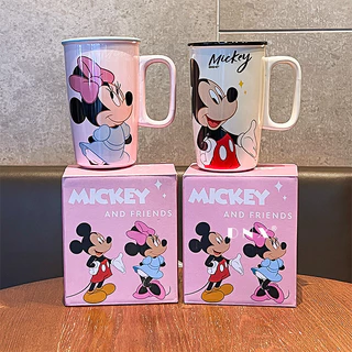 CGH Stitch แก้วเซรามิคขนาด 500ml แก้วDisney Stitch สำหรับเครื่องดื่มกาแฟนม