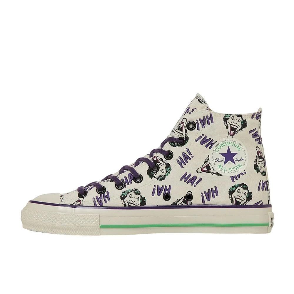 DC × Converse All Star Aged Hi Joker Unused