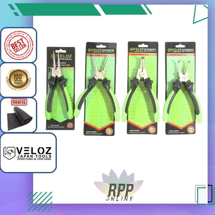 แพ็คเกจ / RETAIL VELOZ SNAP RING PLIERS BEND & STRAIGHT VELOZ SNAP RING Pliers Package