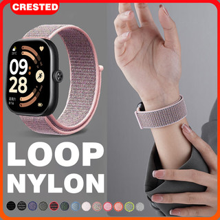 สายคล้องห่วงไนลอน for Redmi watch 6 5 Redmi Watch 4 / Xiaomi Mi Band 8 Pro / Mi Band 10 9 Pro Soft Sport Band
