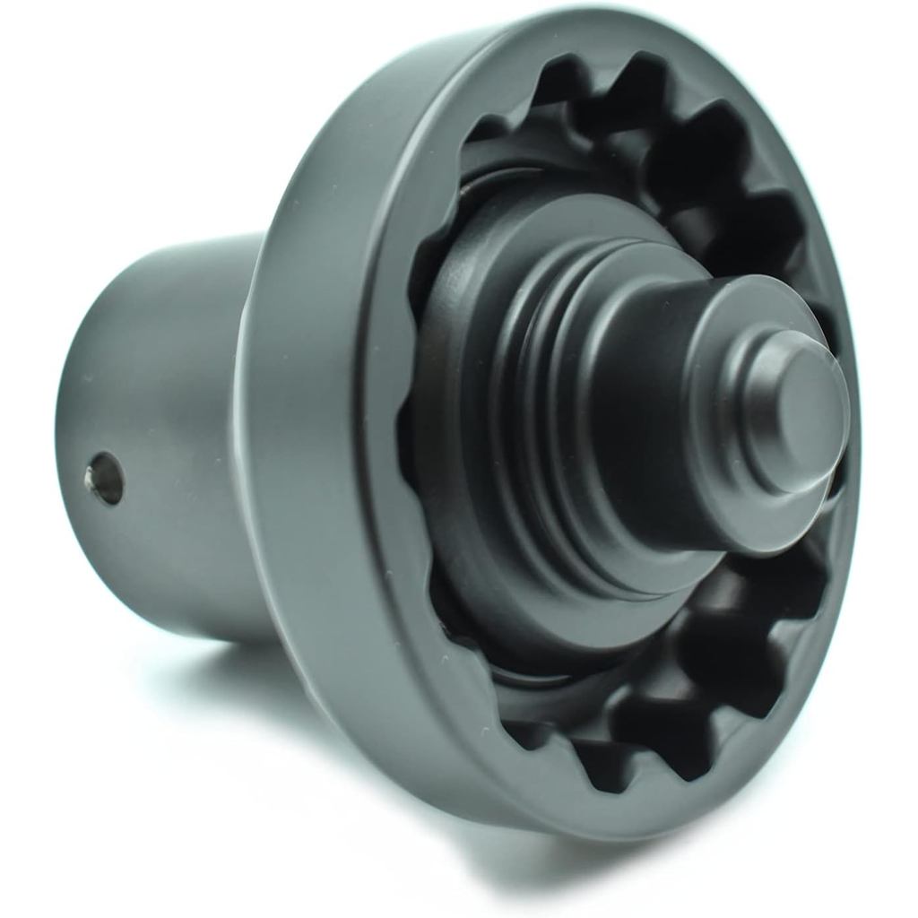 Center-Lock Nut Socket ไดรฟ์ 3/4 นิ้ว สําหรับ Porsche Central Wheel Lock รุ่น 997, 991, GT2 และ GT3