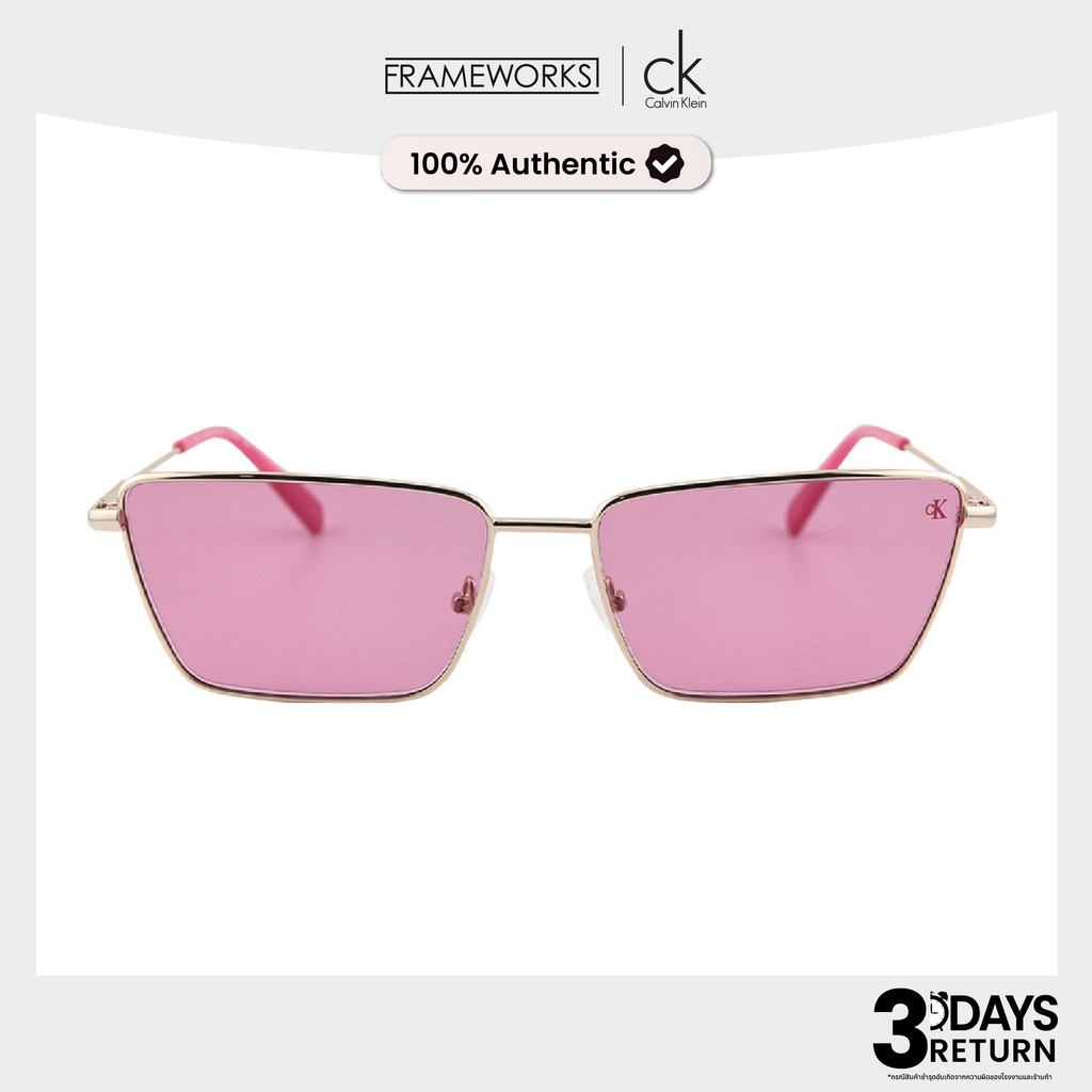 [ของแท้] Calvin Klein แว่นตากันแดด รุ่น CKJ22217S/719/58| มือหนึ่ง พร้อมกล่องและอุปกรณ์ครบ