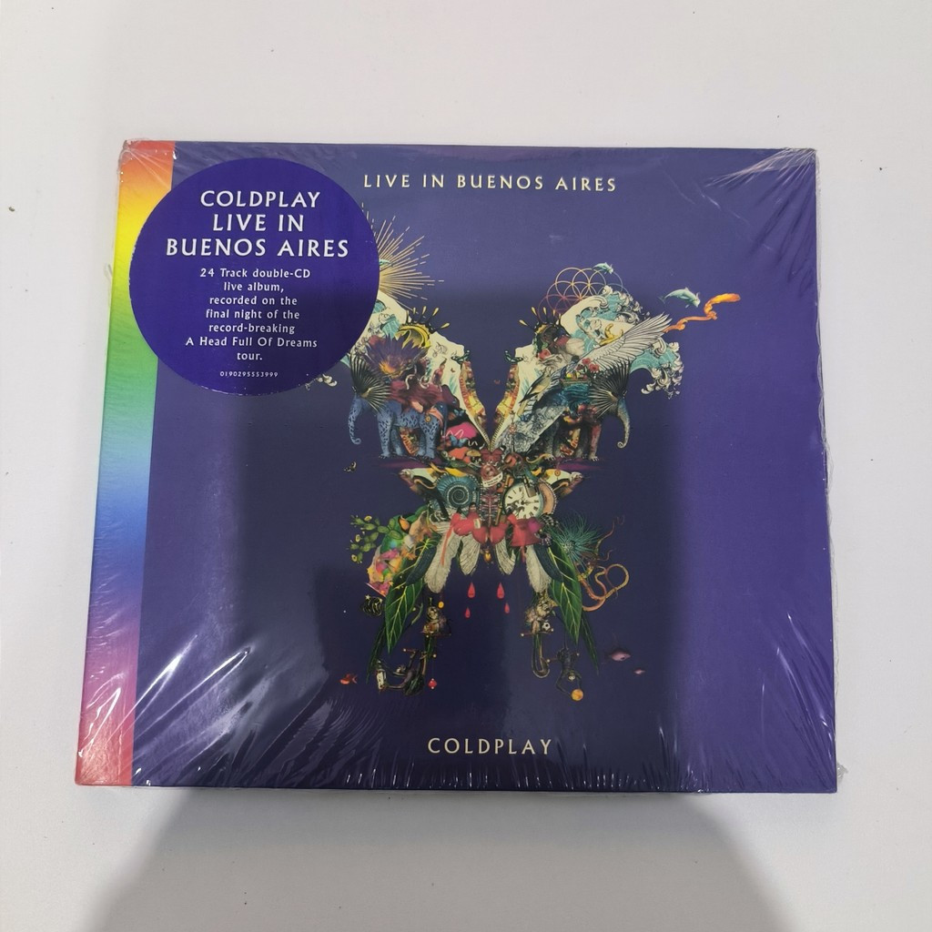 Z999 Coldplay Live In Buenos Aires 2CD อัลบั้มนําเข้า C0103