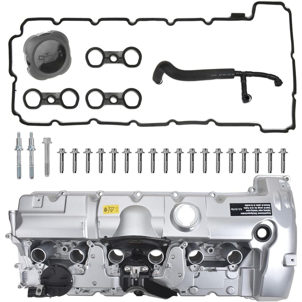 MITZONE N52 N51 อลูมิเนียมวาล์วชุดใช้งานร่วมกับ BMW E82 128i E9X 323i 328i E60 528i E70 X5 3.0si E83