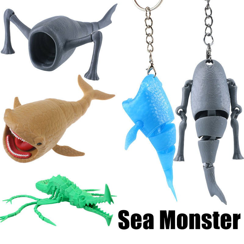 แอ็คชั่นฟิกเกอร์ Sea Monster El Gran Maja ของเล่นโมเดล 3 มิติ