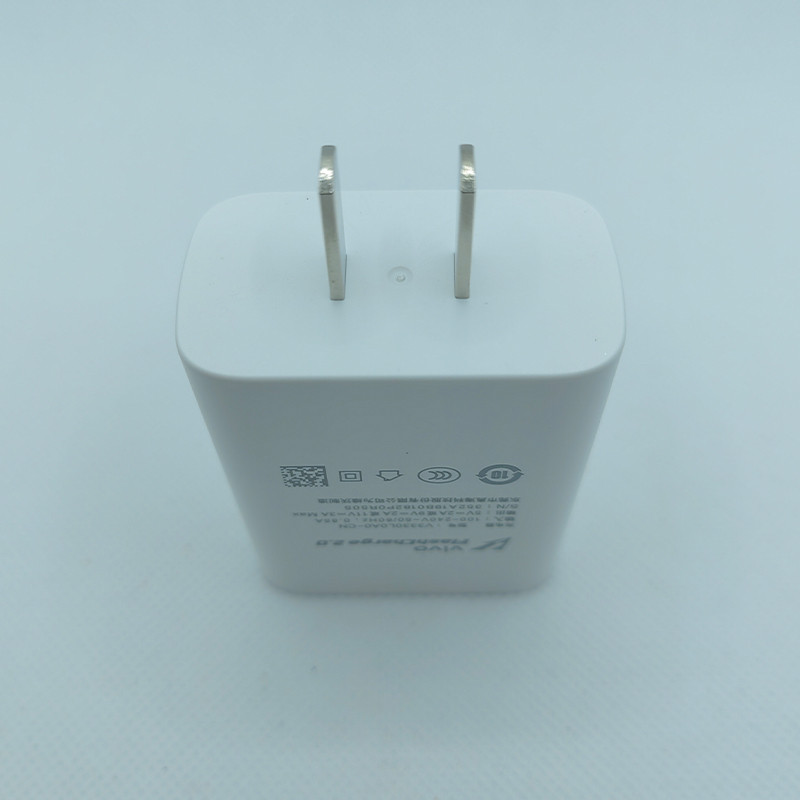 มือสองถอดชิ้นส่วน vivo33w Charger X30X50X60ProS7s9iQOONeo855 Flash Charge หัวชาร์จปลั๊กสายเคเบิลข้อม