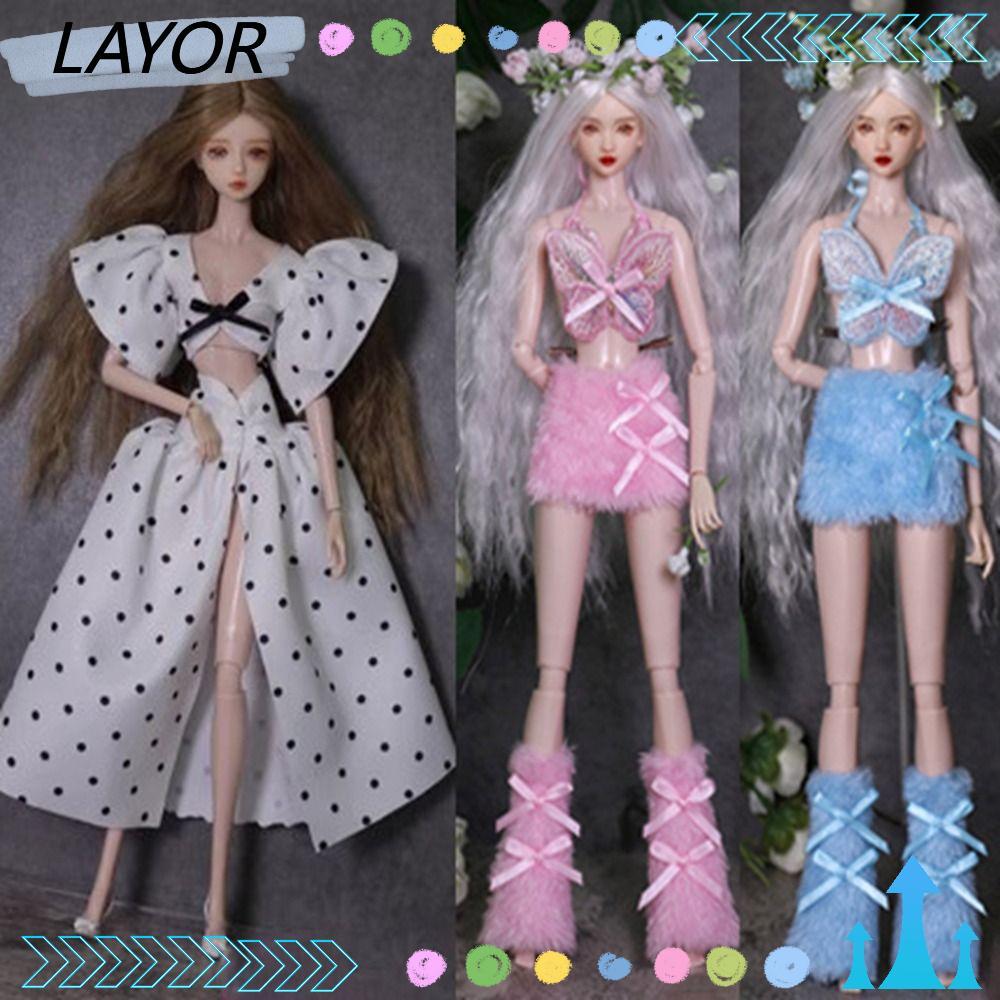 LAYOR 11.5" Dolls Coat, DIY Accessories Fashion Doll Princess Clothes, Casual Wears Multi-styles Par