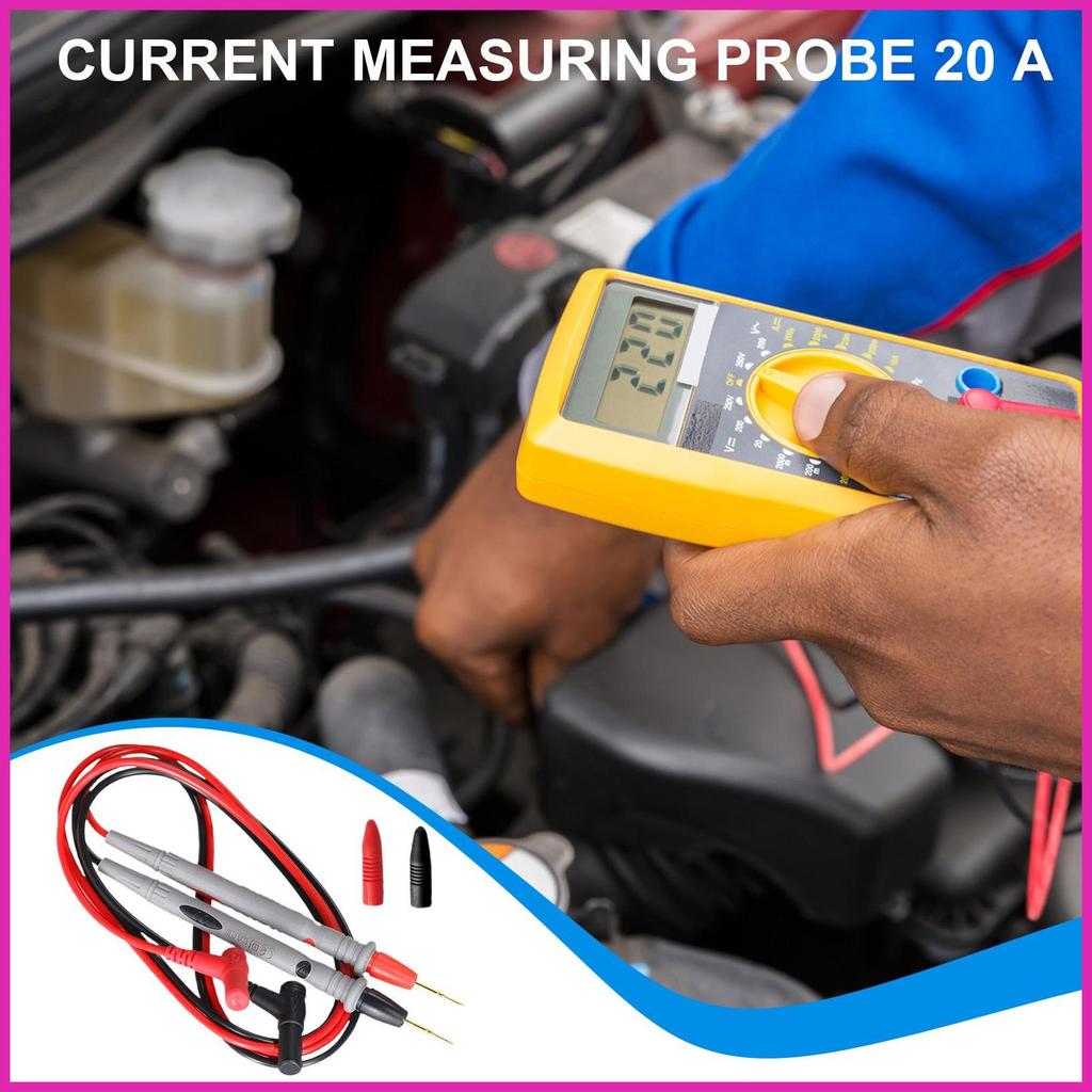Current เครื่องทดสอบปากกา 20A 1000V ที่แม่นยํา Current Probe ทนต่อการสึกหรอเครื่องมือวัดอเนกประสงค์ 
