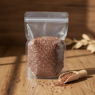 เมล็ดแฟลกซ์ 1 กิโลกรัม (Flaxseed 1 Kg) เมล็ดเฟล็กซ์ สีน้ำตาล Brown Flax seeds แฟล็กซ์ ธัญพืช