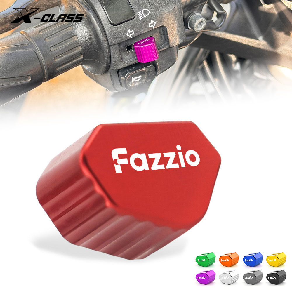 สําหรับ YAMAHA Fazzio รถจักรยานยนต์ CNC ไฟเลี้ยวปุ่มสวิทช์อุปกรณ์เสริม