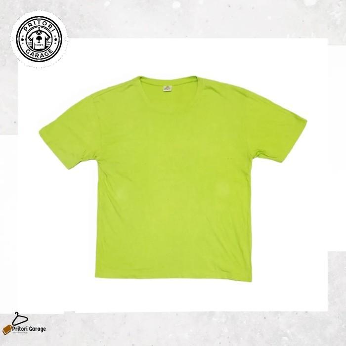 Fagic Italy 1961 Green Stabilo Color XL Basic Plain T-Shirt