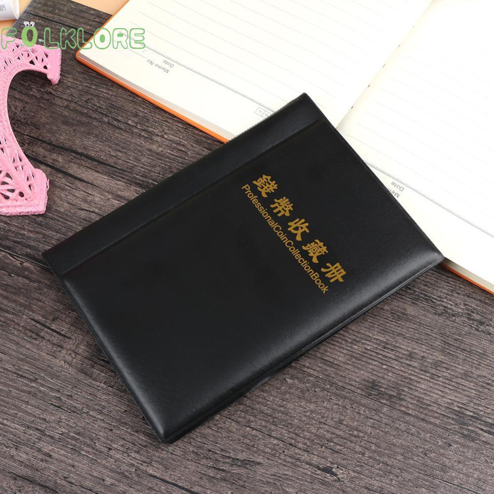 ❉ พื้นบ้าน 10 หน้า 60 กระเป๋าอัลบั้ม Silver Dollar Coins Collection Book Organizer