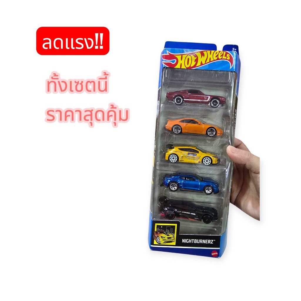 Hotwheels F1 | Set Box 5-Pack Race Team Formula 1 สเกล 1:64