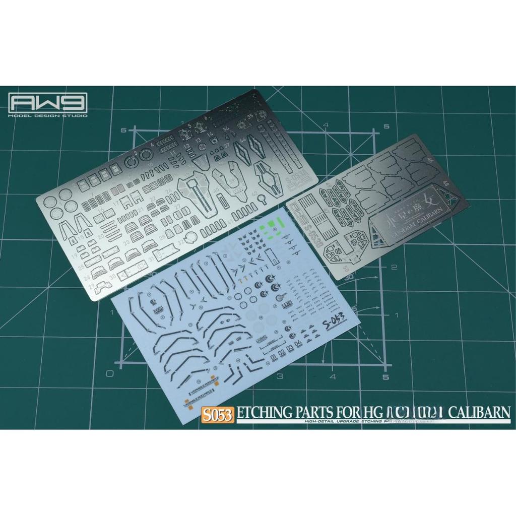 MAD S53 ชิ้นส่วนต่อรูปลอกสําหรับ 1/144 HG CALIBARN