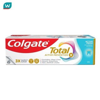 Colgate คอลเกต ยาสีฟัน โททอล แอคทีฟ เฟรช 80 กรัม