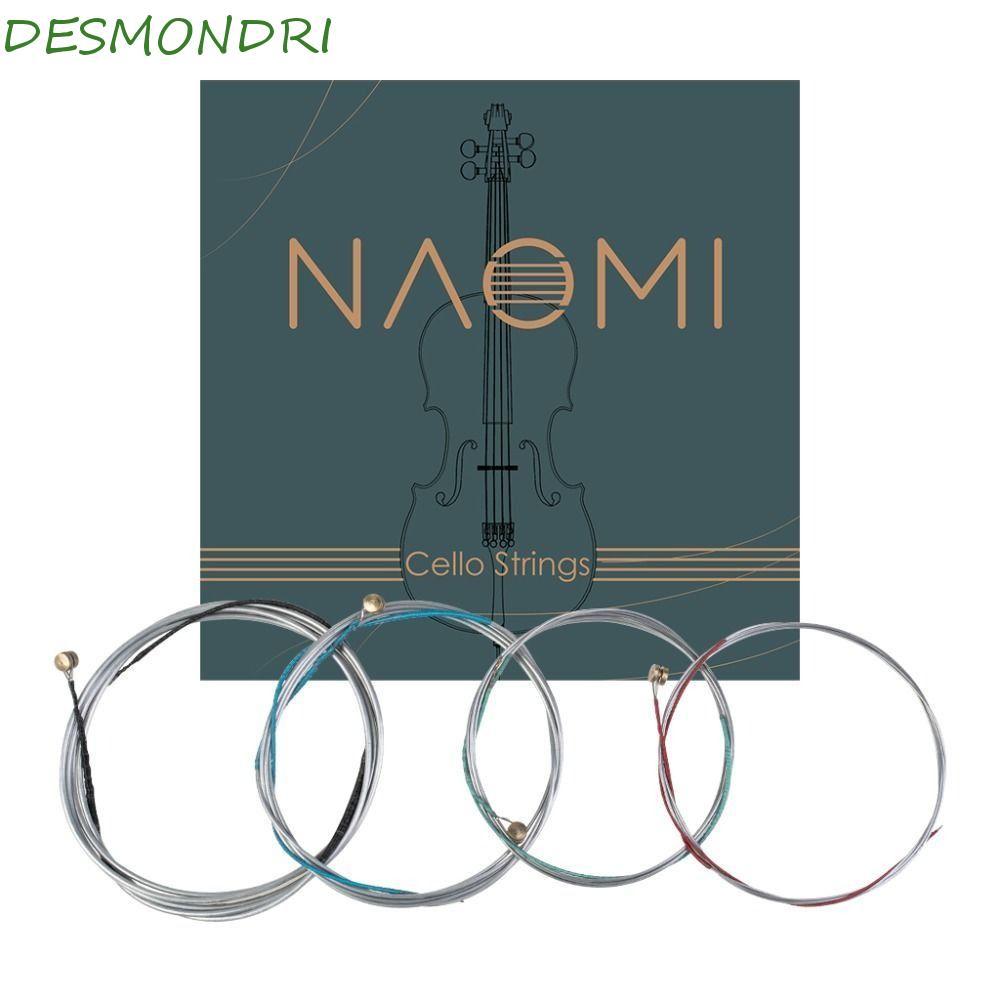 DESMNDRI 1 ชุด Naomi ไวโอลิน String, นิกเกิล String เปลี่ยน Fiddle String, เครื่องดนตรี GD a & E Str