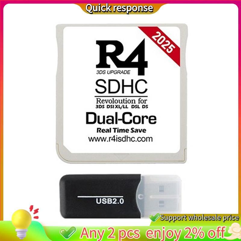 ในสต็อก-R4 Burning Card Flash Card R4 SDHC Card COM Card Dual Core R4 Game Gold Card Instant Save Ad