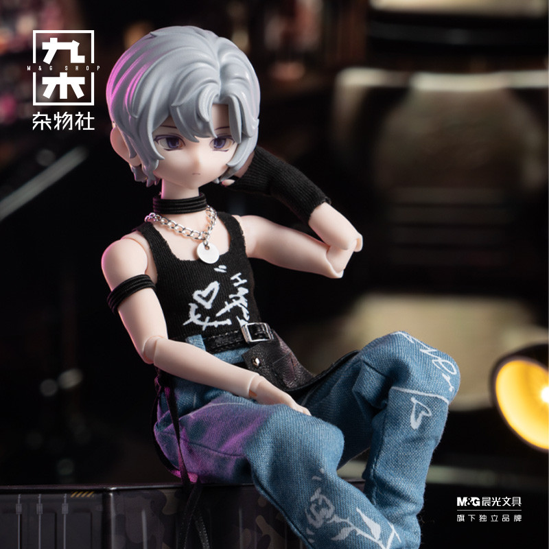 Jiumu Sundries Club Zack Event Series Action Figure BJD Mystery กล่องรูปเครื่องประดับอินเทรนด์เล่นขอ
