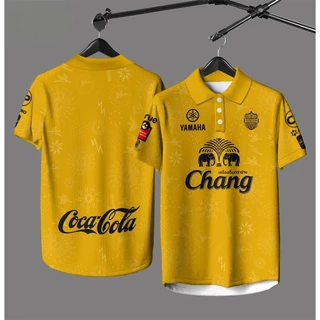 เสื้อฟุตบอลลีกไทยสำหรับผู้ชาย ออกแบบเพื่อดูดซับเหงื่อ และระบายอากาศได้ดี