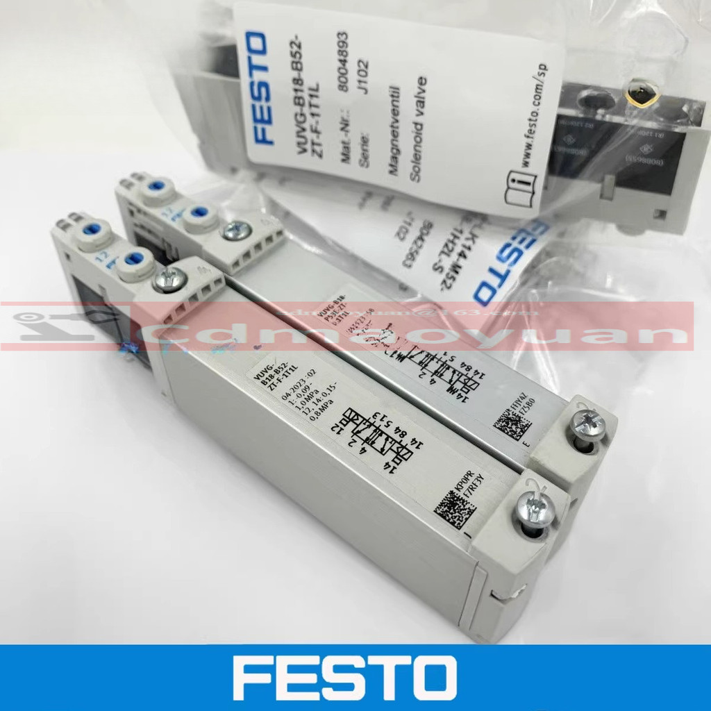 VUVG-L18-P53E-T-M52-RT-MT-MZT-RZT-G14-1P3-1H2L-W1-1R8L FESTO ยี่ห้อใหม่โซลินอยด์วาล์ว