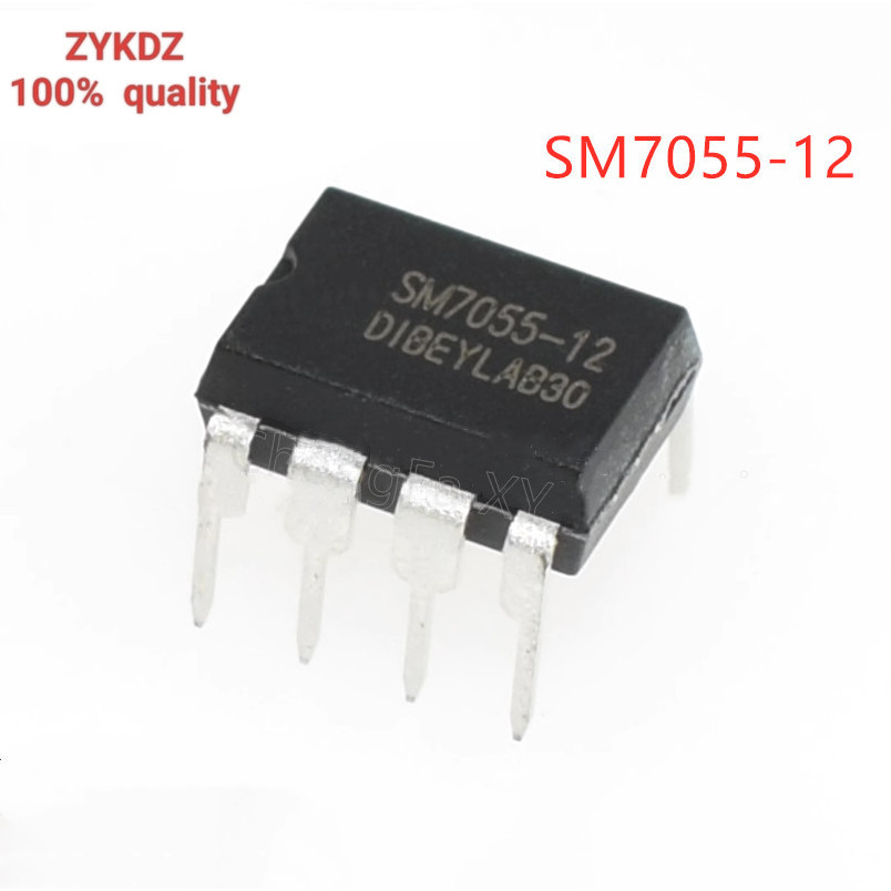 5PCS SM7055-12 SM7055 ในสต็อก DIP-8