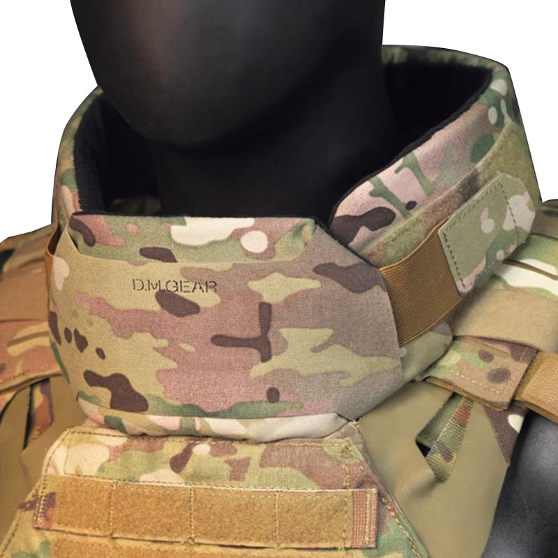 DMgear เสื้อยุทธวิธี 2.0 กับเกราะคอด้านหน้าแบบปรับได้ เหมาะสำหรับใช้กับ JPC FCSK 6094 CPC