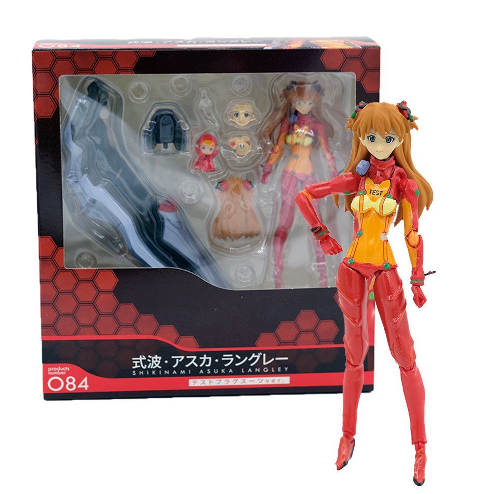 FIGMA 084 EVA Broken ASUKA Cockpit Movable Collection Figure-Shibo ASUKA