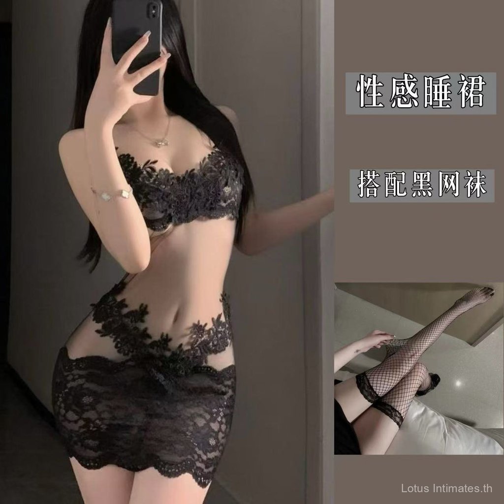 ชุดนอนลูกไม้สไตล์ฝรั่งเศส Pure Desire Angel รูปที่ 6