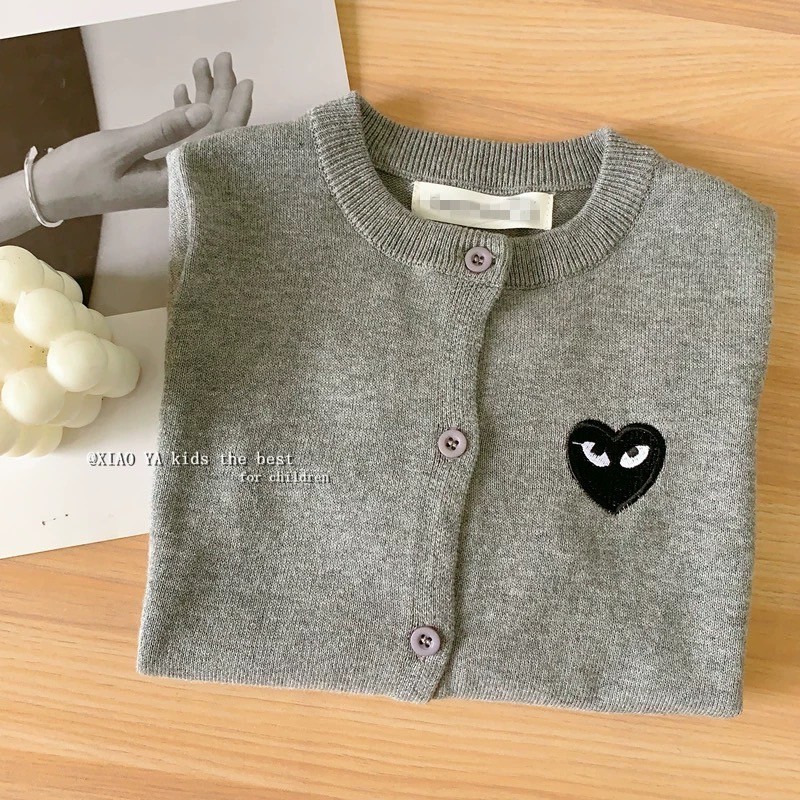 MAX BABY เสื้อคลุมเด็ก เสื้อคาร์ดิแกนเด็ก เสื้อกันหนาว งานปักลูกตา(1881) - รูปที่ 4